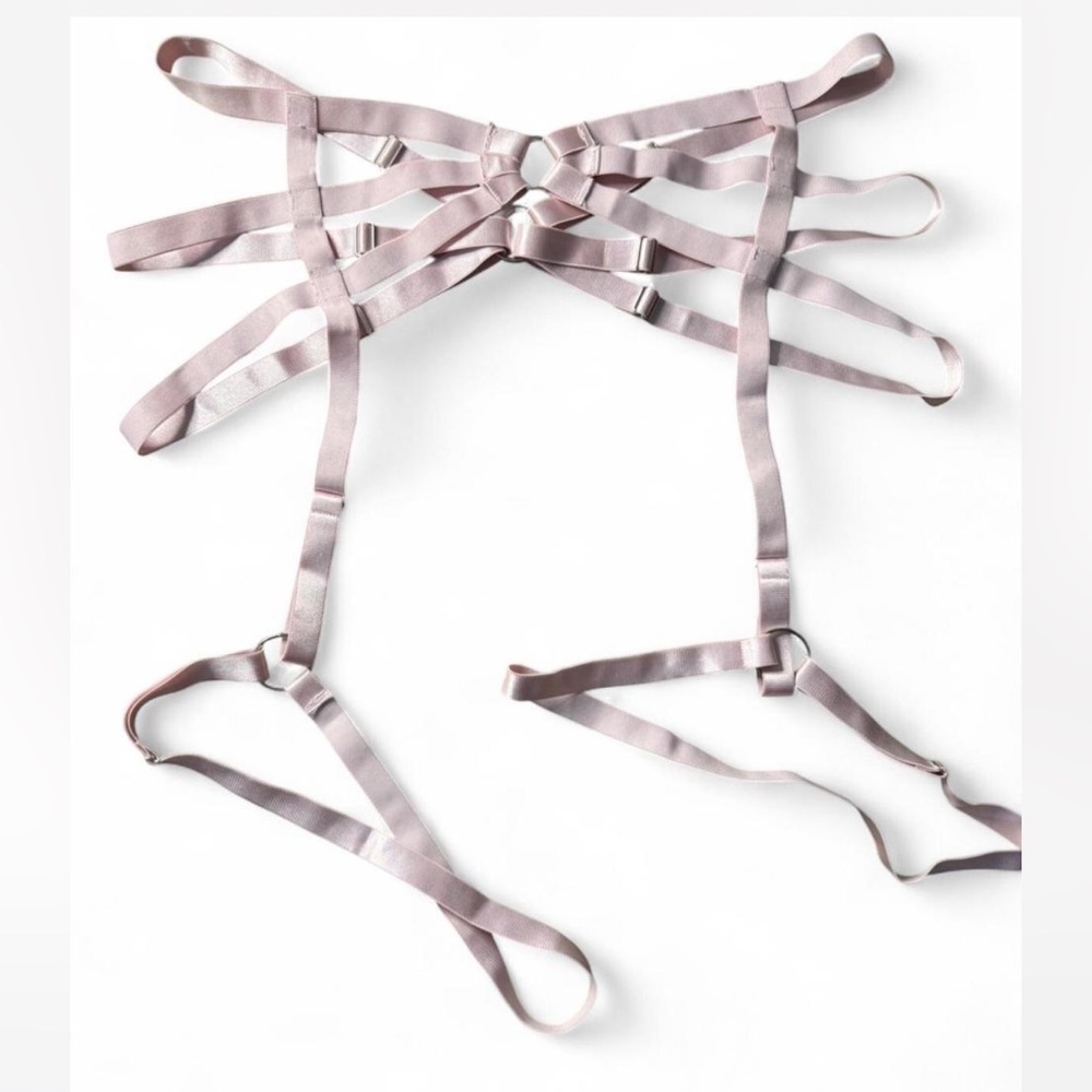 Pink Strappy Rave Set - Picture 4 of 4